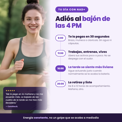 Parches Transdérmicos NAD+