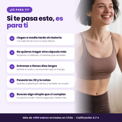 Parches Transdérmicos NAD+