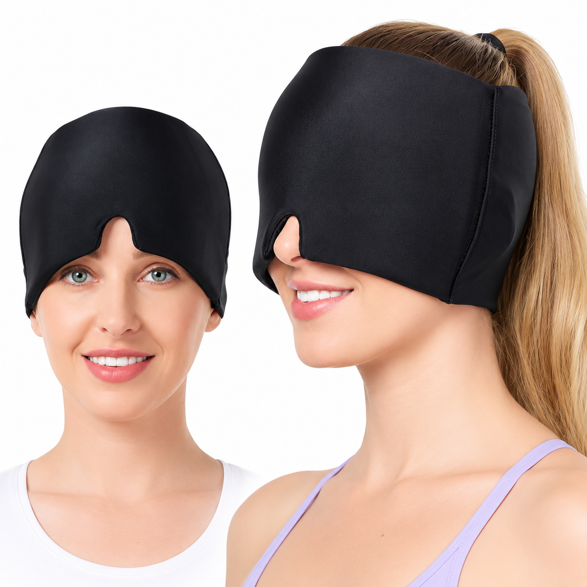 Gorro de Gel para Migraña — Frío o Calor