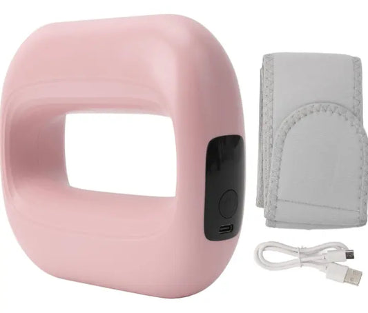 Masajeador Muscular Portátil con Faja — Rosado