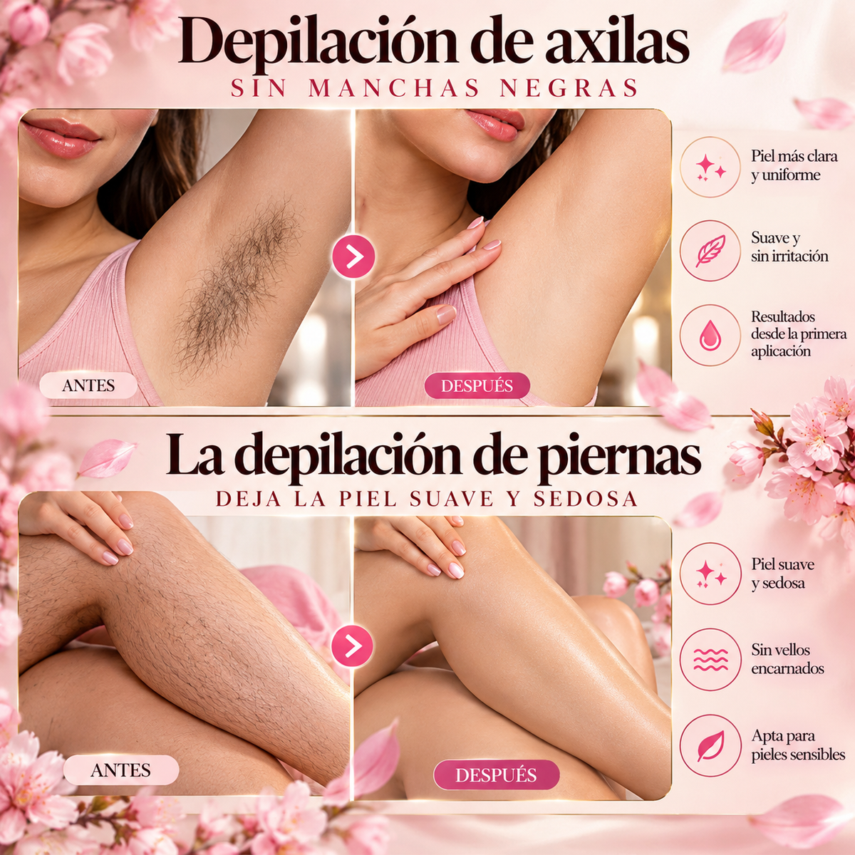 Crema Depilatoria Collagen Sakura