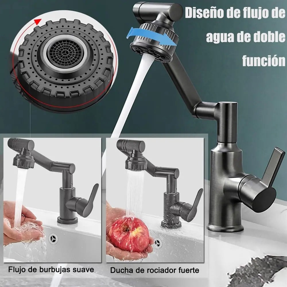 Grifo 360 multifuncional — dos modos chorro