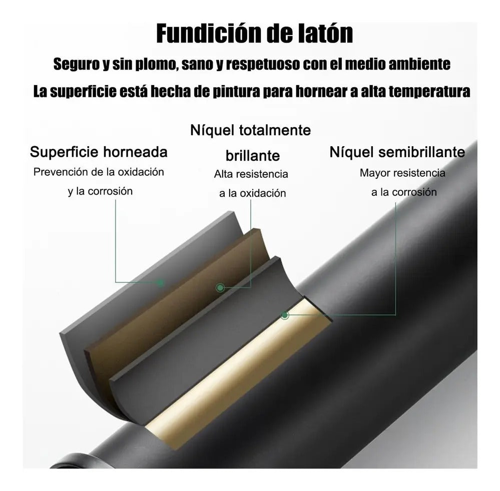 Grifo 360 multifuncional — laton corte