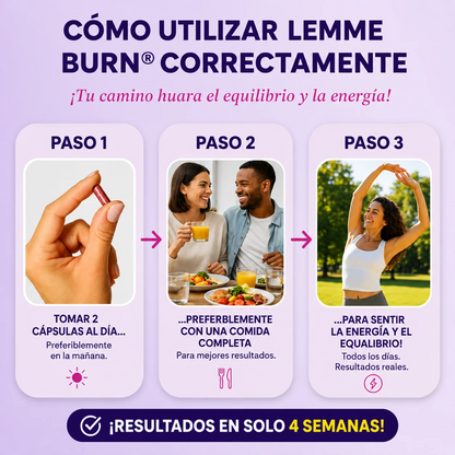 LemmeBurn — Activador AMPK, 60 cápsulas
